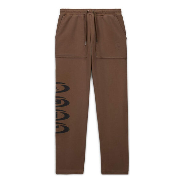 

Брюки x travis scott fleece pants asia sizing 'palomino' Air Jordan, зеленый