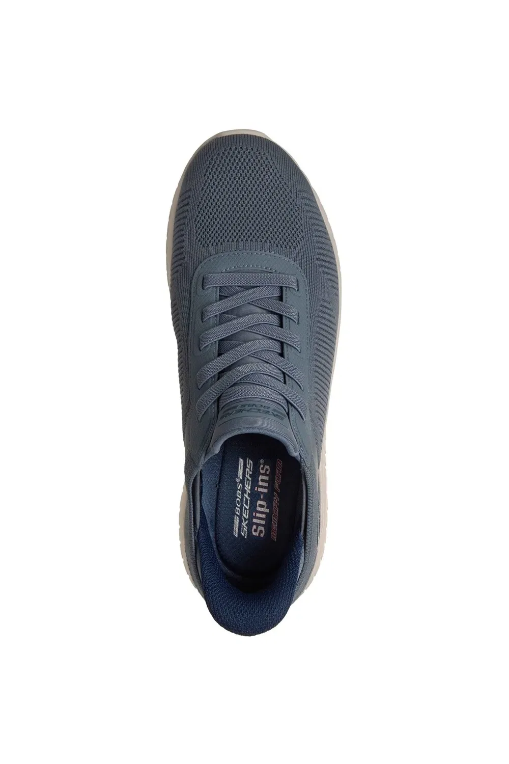Кроссовки Skechers BOBS Sport Squad Chaos Solid Step, темно-синий — фото 3