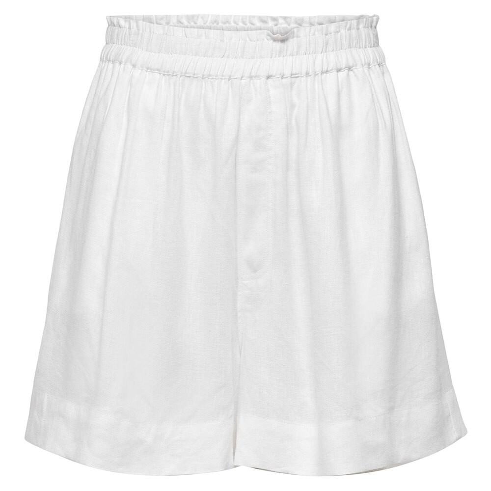 

Шорты Only Tokyo Linen Blend High Waist, белый