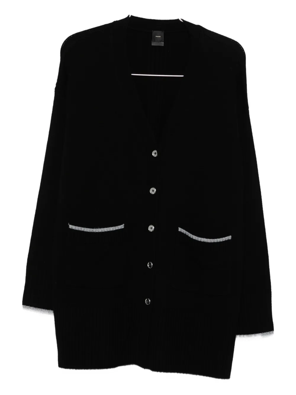 

Кардиган в рубчик PINKO, черный
