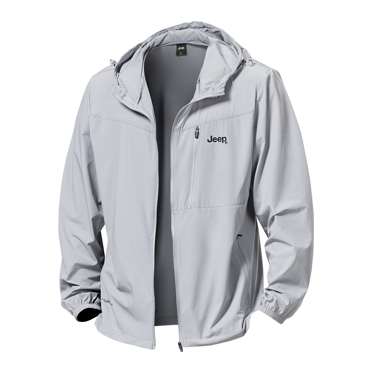 

Коллекция солнцезащитной одежды Ice Peak Sun Protection Collection с дышащим и охлаждающим эффектом, унисекс Jeep, светло-серый