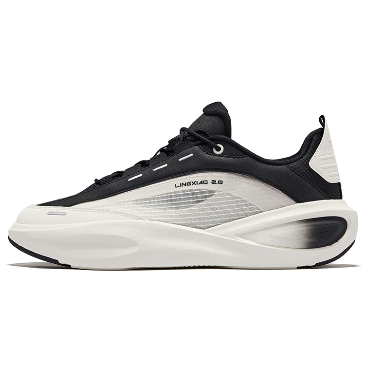 

Erke Износостойкие, нескользящие, низкие повседневные туфли, мужские, цвет: микрокристаллический белый/угольно-черный