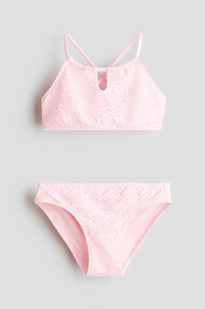 

Бикини крючком H&M, розовый