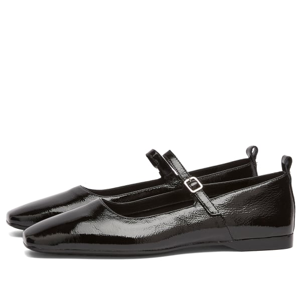 Кожаные балетки Delia с квадратным носком Vagabond Shoemakers, черный — фото 2
