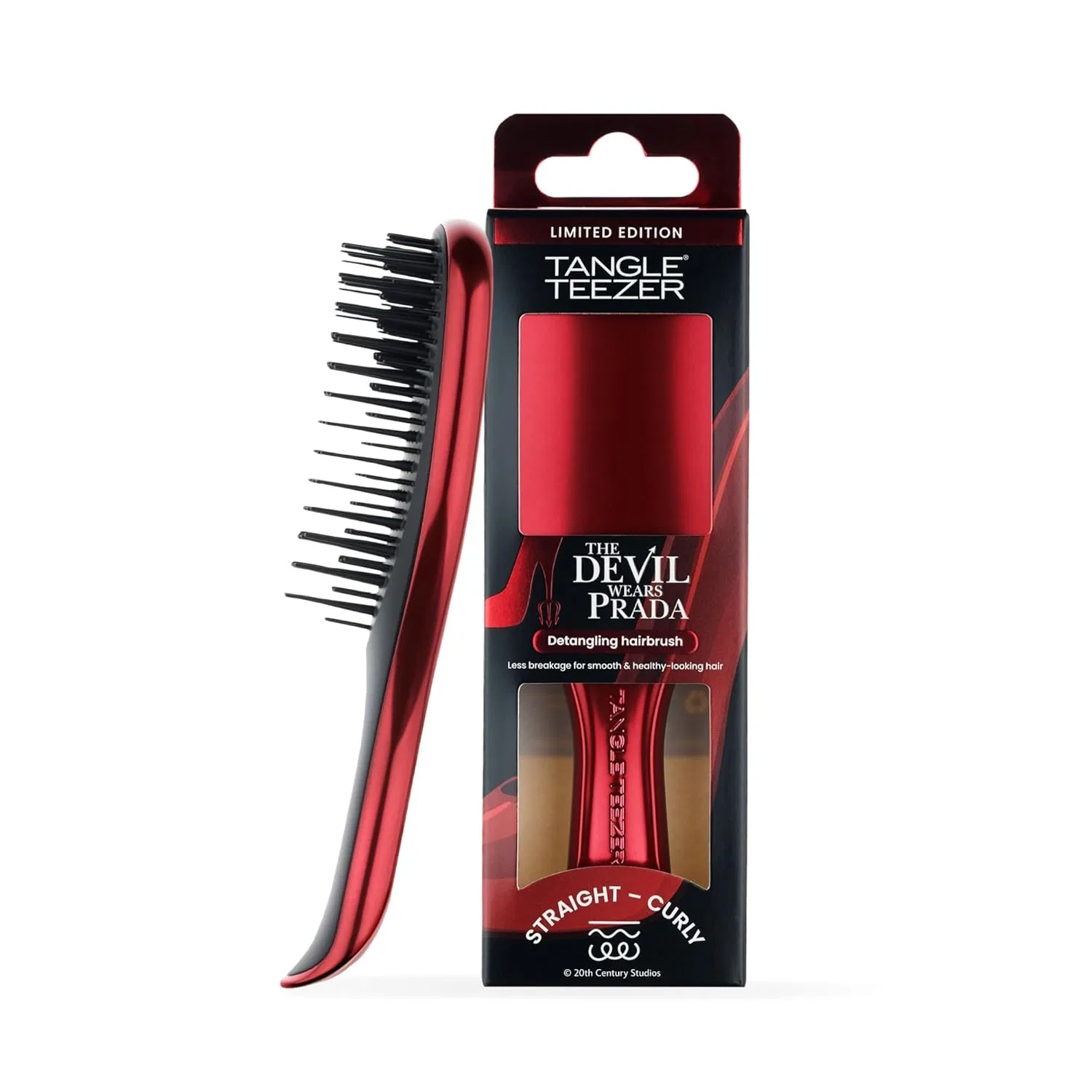 Мини-щетка для распутывания волос The Ultimate Detangler Mini от Tangle Teezer, лимитированная серия Tangle Teezer