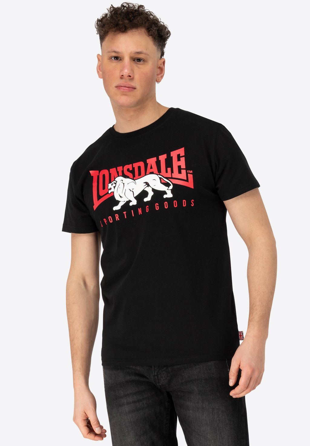 

Футболка с принтом NORMALE PASSFORM Lonsdale, черный