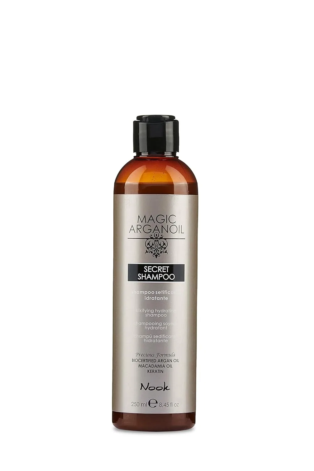 Увлажняющий шампунь «SILKIFYING HYDRATING SHAMPOO ARGAN OIL» от Nook