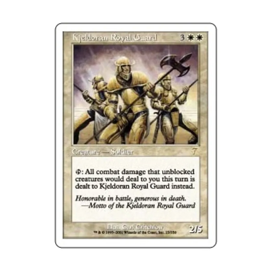 

CCG Кьельдоранская королевская гвардия (R), MTG - 7th Edition