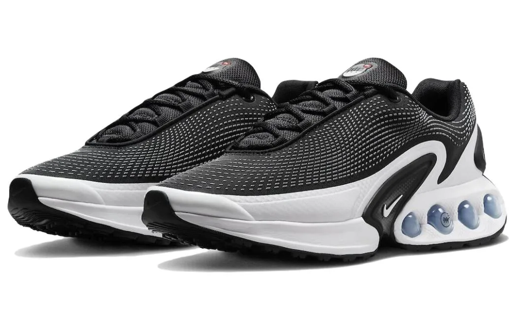 Nike Кроссовки Air Max Dn черно-белые в сером цвете — фото 4