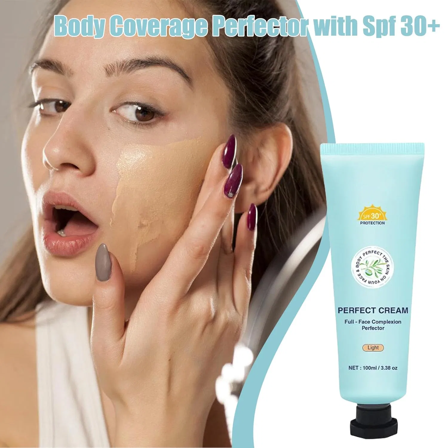 Тональный увлажняющий солнцезащитный крем SPF 30 Generisch — фото 4