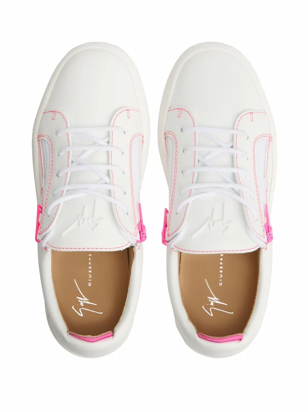 Кеды Gail Giuseppe Zanotti, белый — фото 4