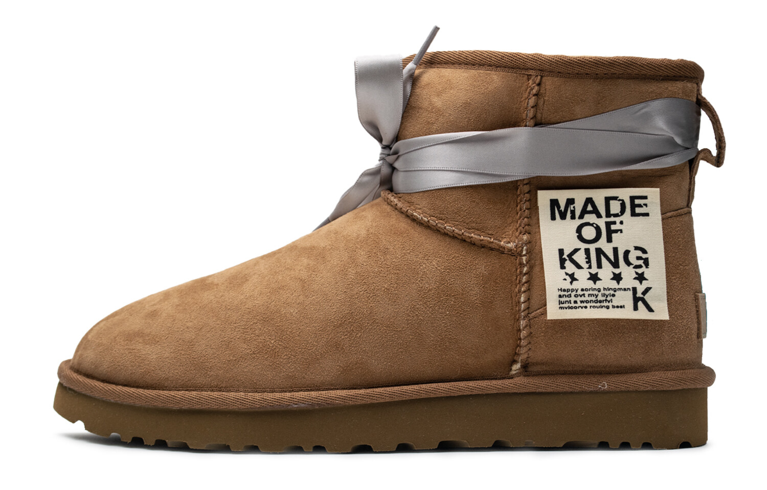 

Женские зимние ботинки CLASSIC MINI, каштановый/серый Ugg
