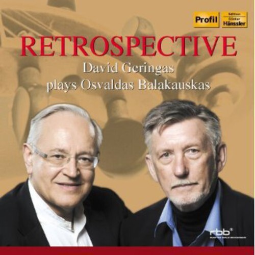 

CD диск Balakauskas / Geringas: Retrospective: David Geringas Plays Oavaldas