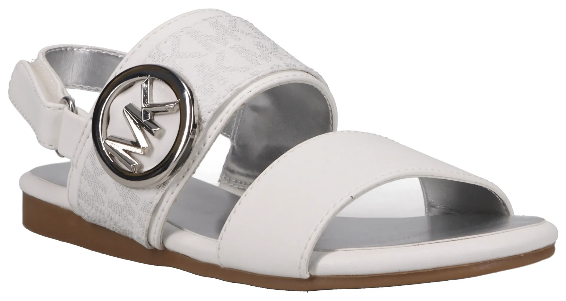 

Сандалии MICHAEL KORS KIDS "SYDNEY KENZIE", летняя обувь, туфли на липучке, сандалии, в элегантном дизайне, серебристый