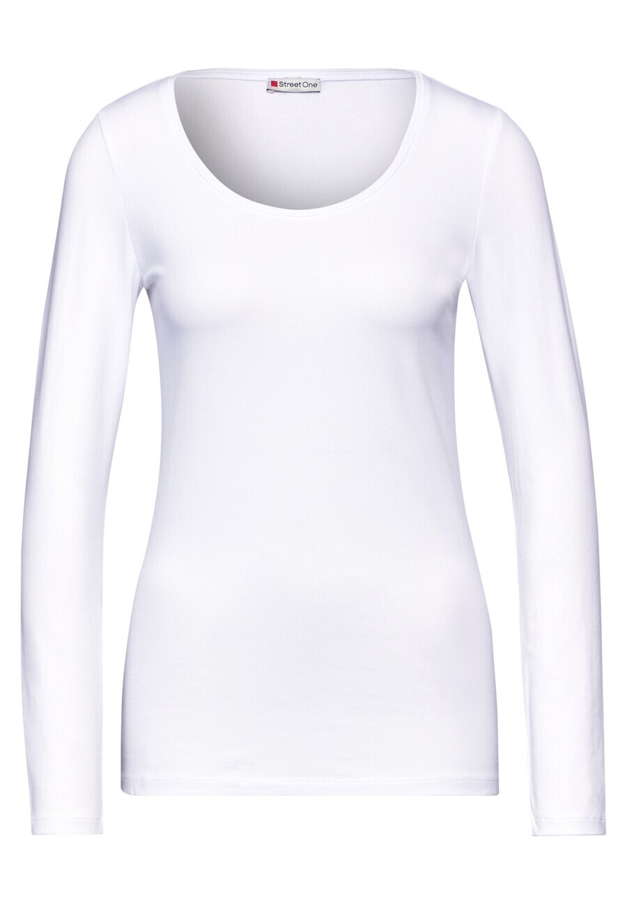 

Лонгслив STREET ONE Shirt, белый