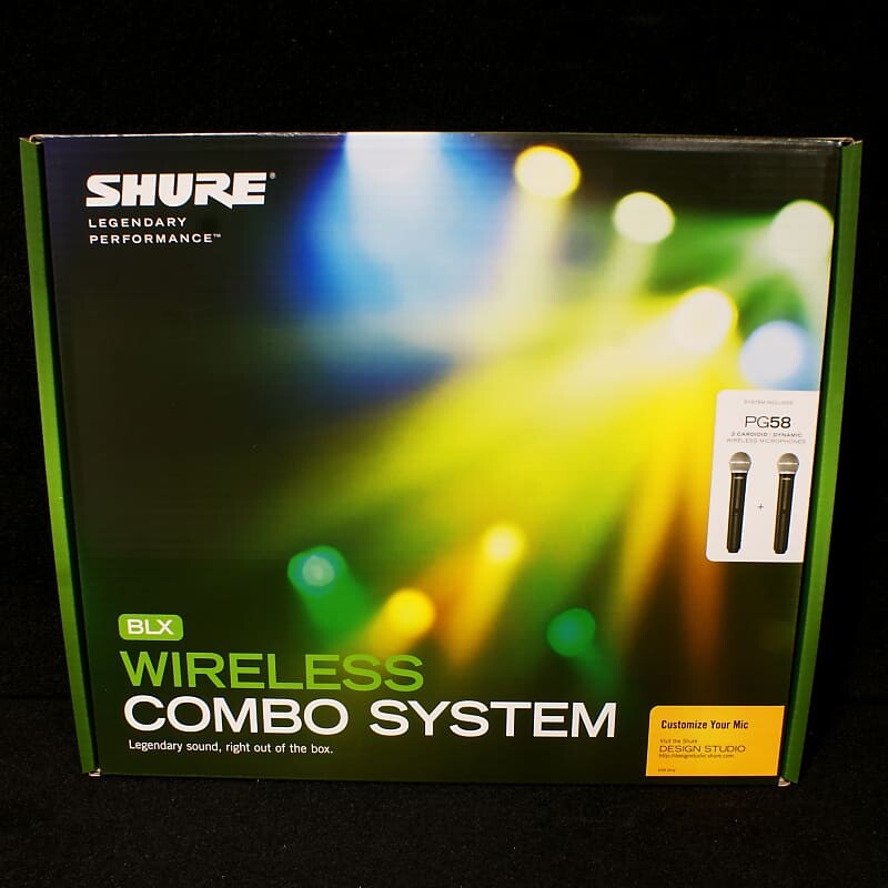 

Микрофон Shure BLX288 / PG58-H9