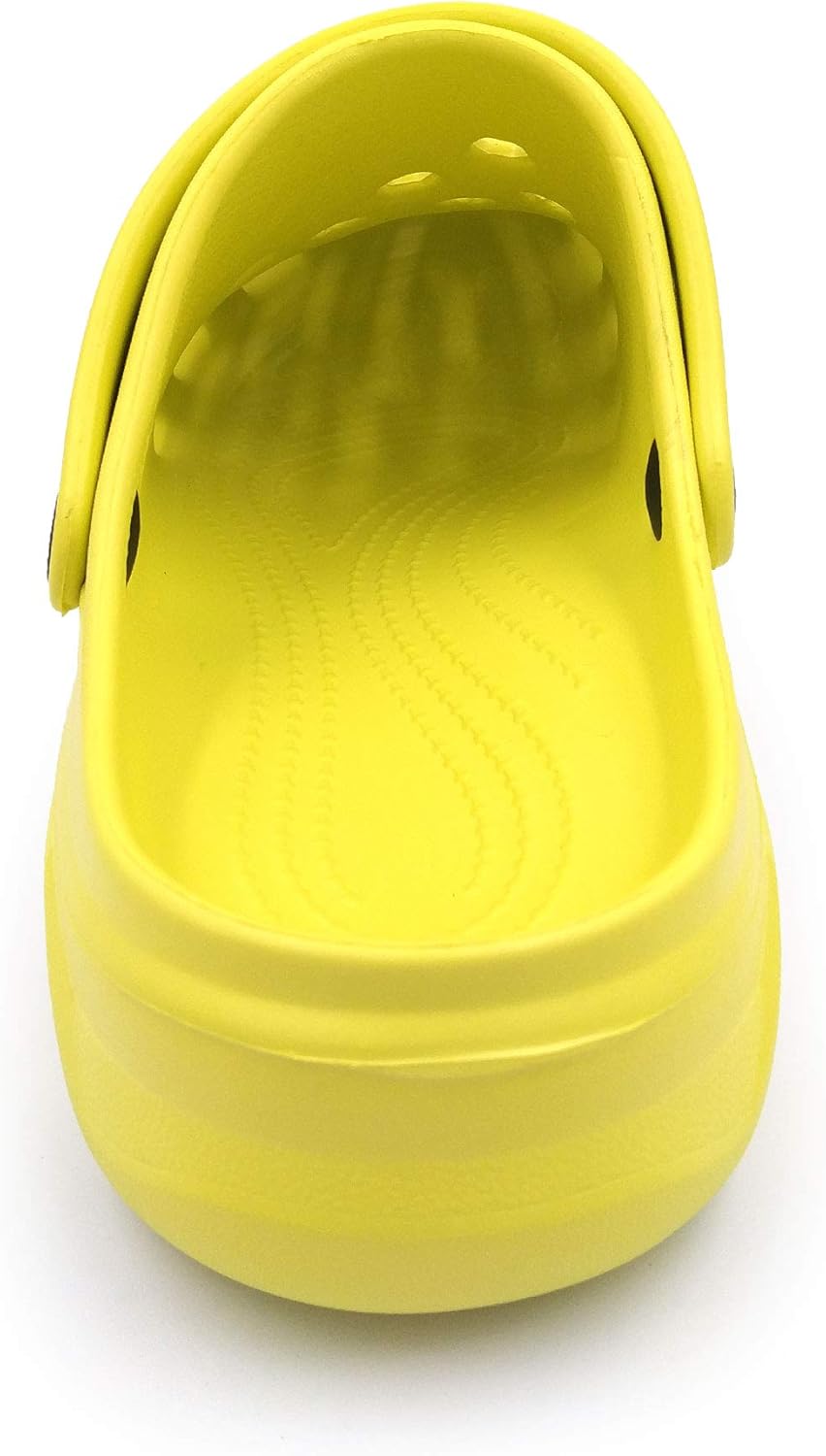 Унисекс сабо для сада Amoji, садовая обувь AA1521, 1521-lemon — фото 4