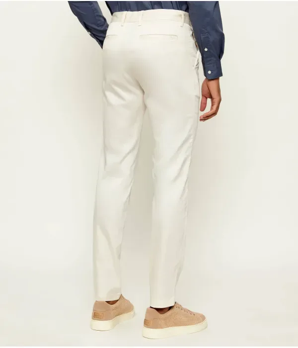 Брюки чинос P-Kaiton1 slim fit Boss, бежевый — фото 4