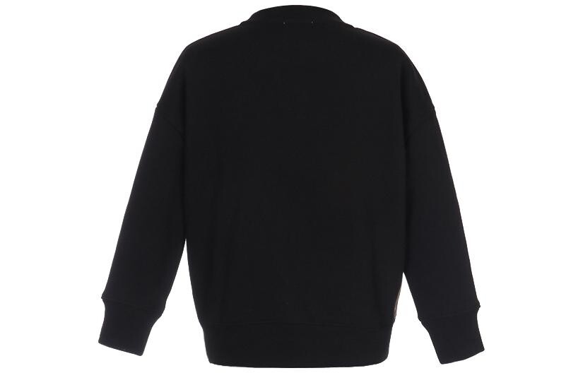 Детская толстовка Burberry, цвет Black — фото 2