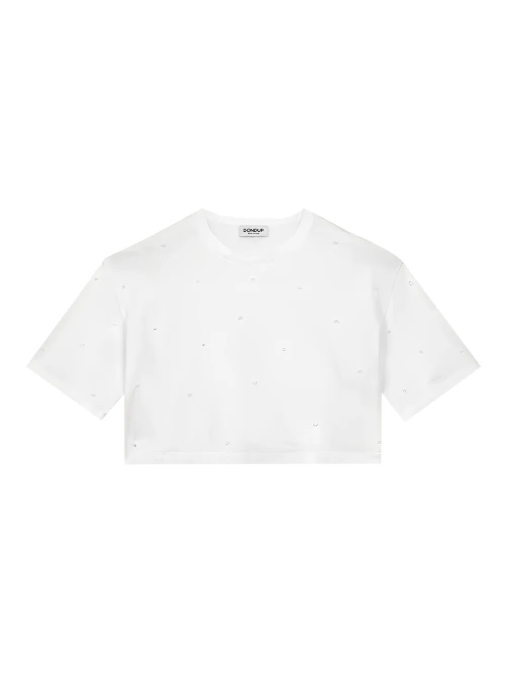 

Футболка с кристаллами DONDUP, белый