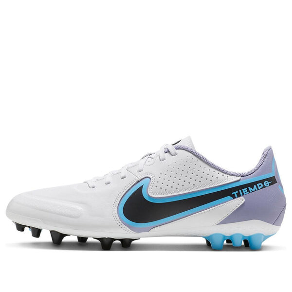 

Кроссовки tiempo legend 9 academy ag 'summit white black blue' Nike, белый