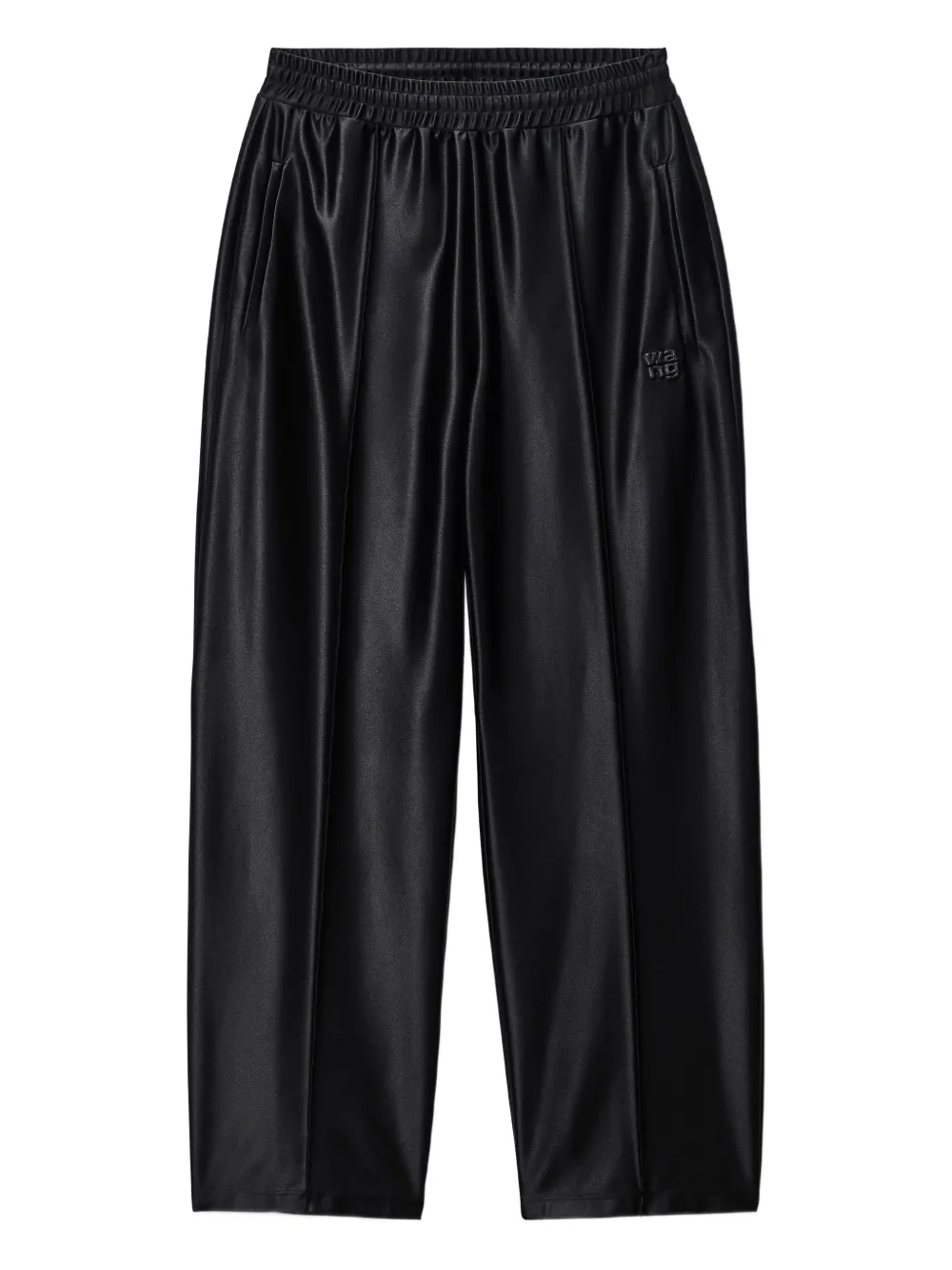 

Атласные спортивные брюки Alexander Wang, черный