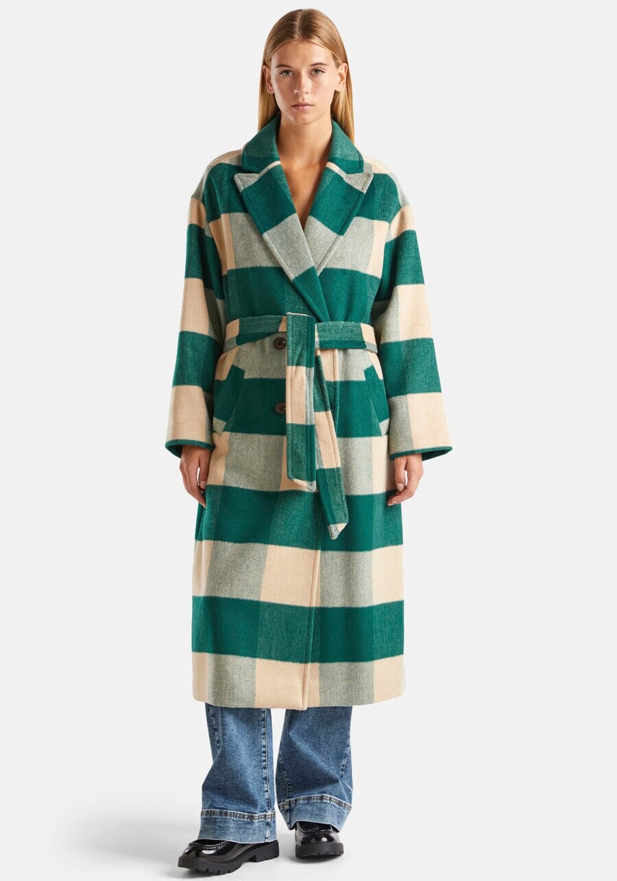 

Зимнее пальто UNITED COLORS OF BENETTON Winter Coat, цвет jade