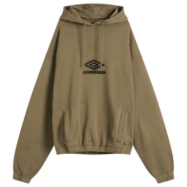 

Толстовка с капюшоном и логотипом Og Umbro By Slam Jam, зеленый