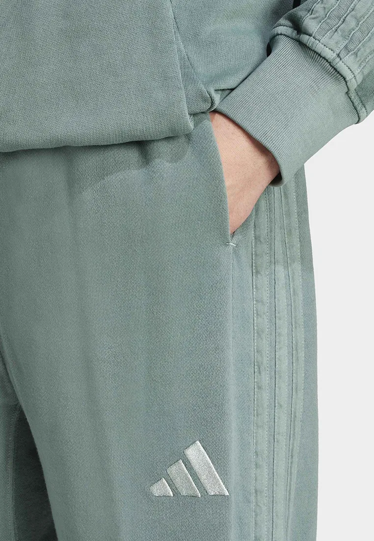 Тренировочные брюки, свободные, из французского футера, ALL SZN Adidas — фото 3