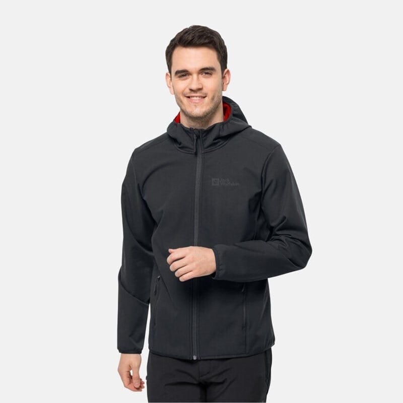 

Bornberg худи мужская куртка Jack Wolfskin, черный