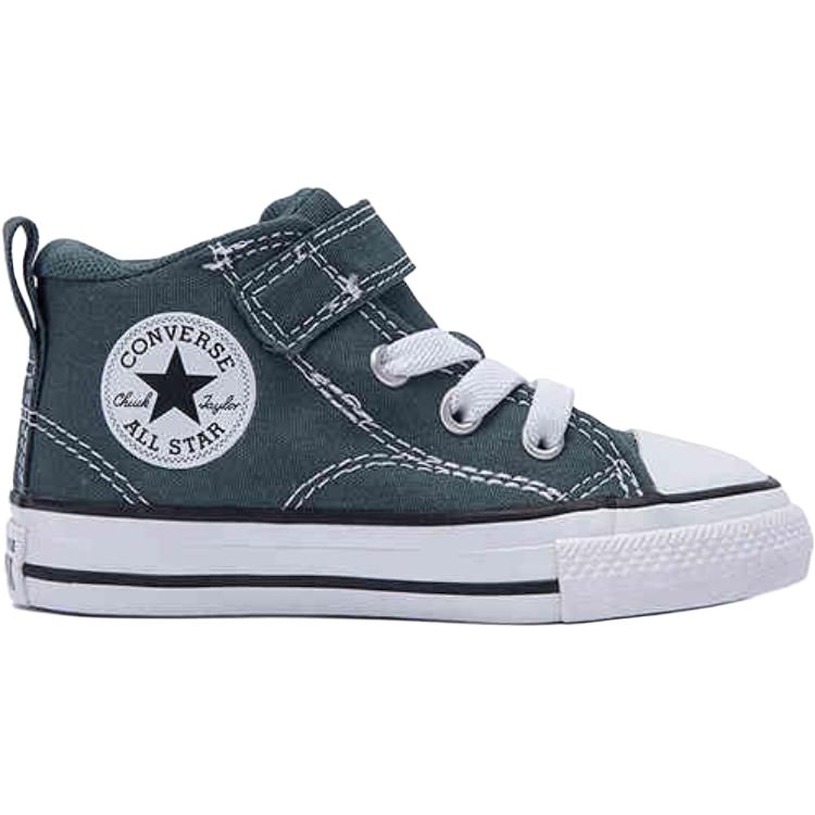 Детские кроссовки All Star Mid Top для младенцев и малышей Converse, синий — фото 2