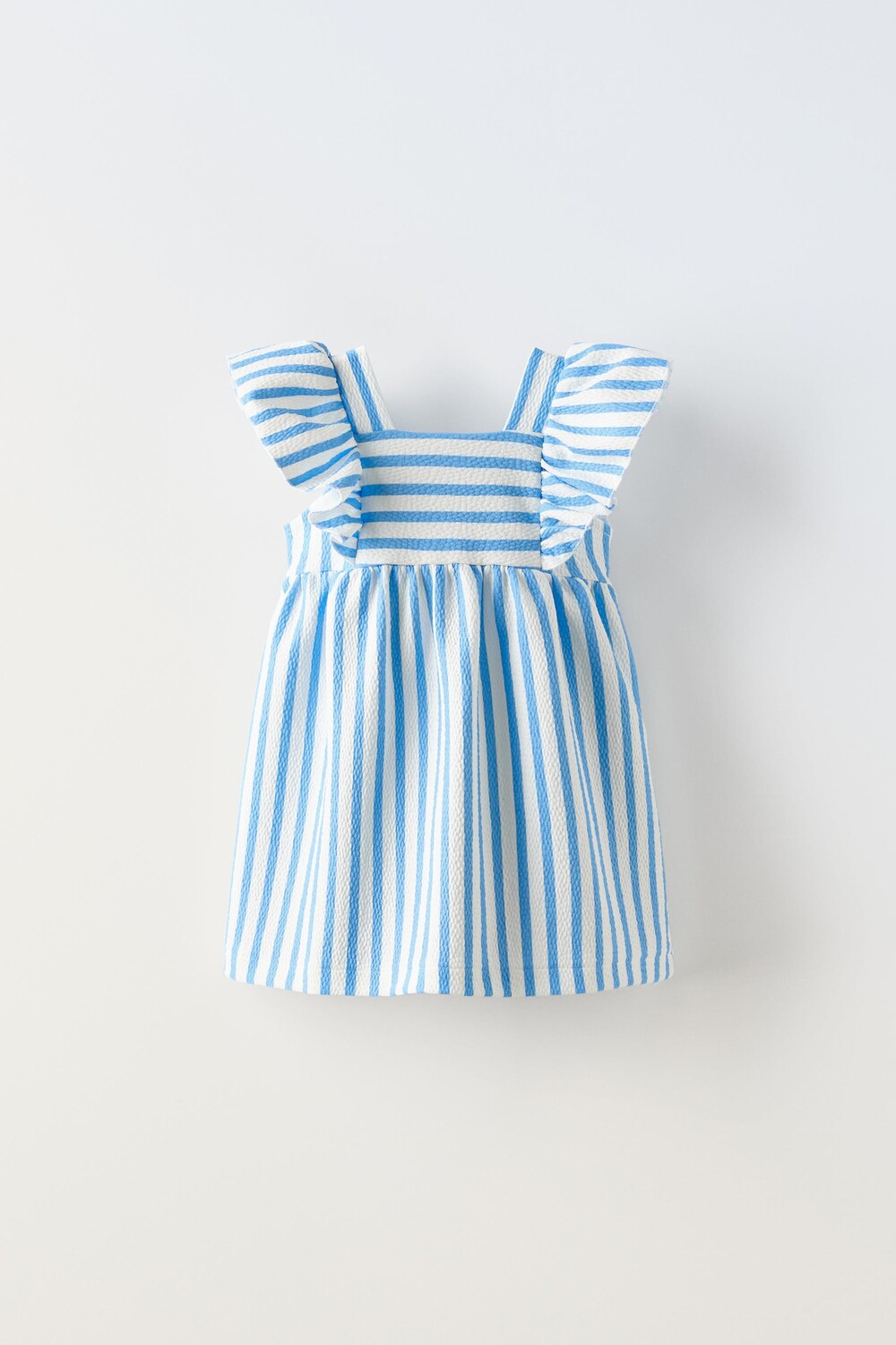 

Платье из жаккардовой полоски ZARA, бирюзовый
