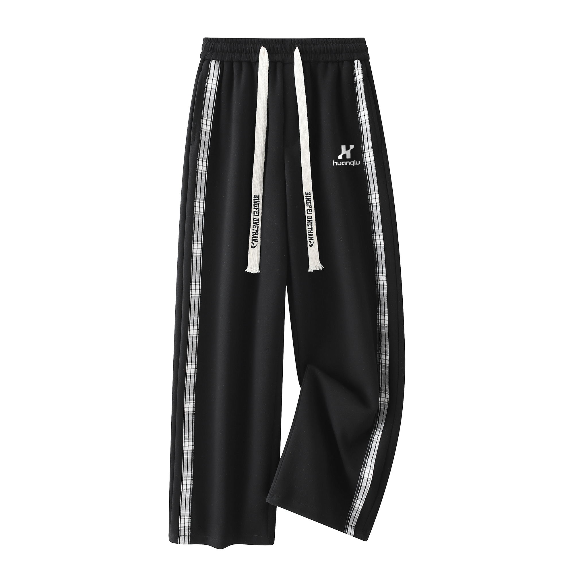 

Вязаные спортивные штаны Unisex HUANQIU, черный