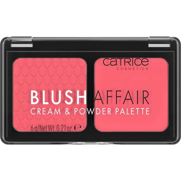 

Палитра румян 010 ошеломляющая клубника, 6 г Catrice Blush affair cream & powder