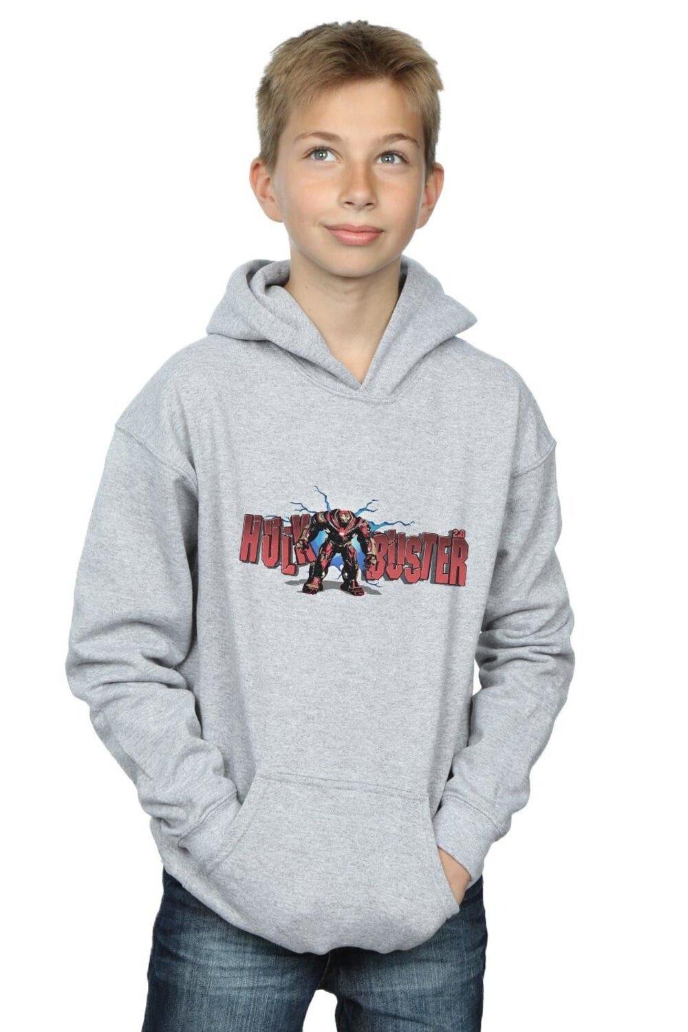 

Толстовка Avengers Infinity War Hulkbuster 2.0 Marvel, темно-синий
