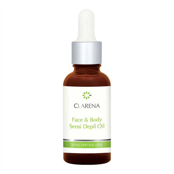 

Натуральное масло после депиляции, 30 мл Clarena Sensi peptide line