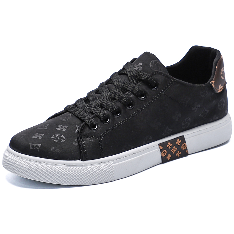 

Низкие скейтерские кроссовки мужские ZULISHI, черный