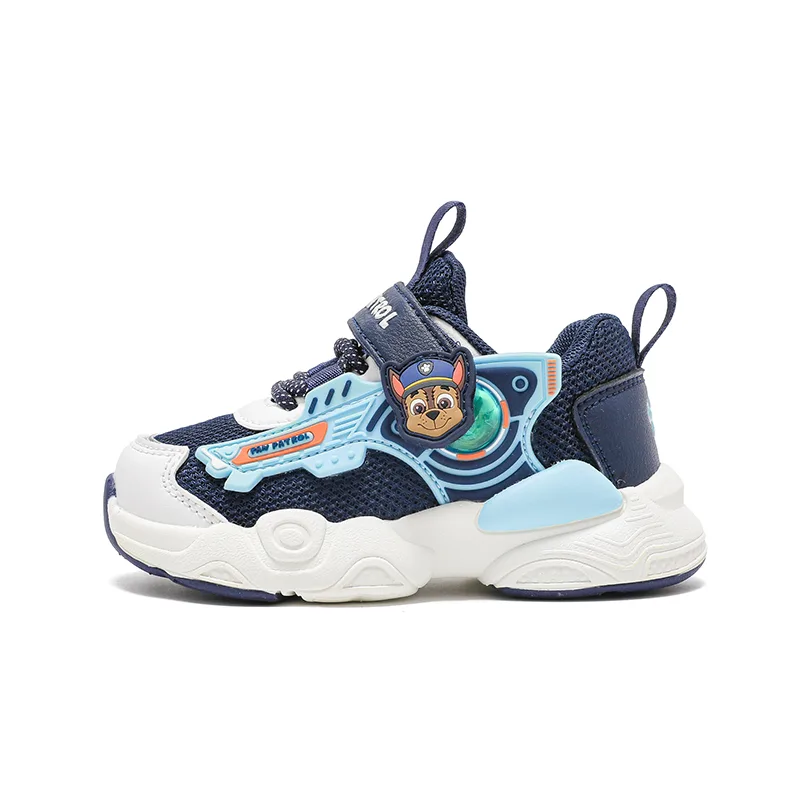 Кроссовки для малышей из искусственной кожи с низким верхом PAW PATROL, Black/Lake Blue — фото 4