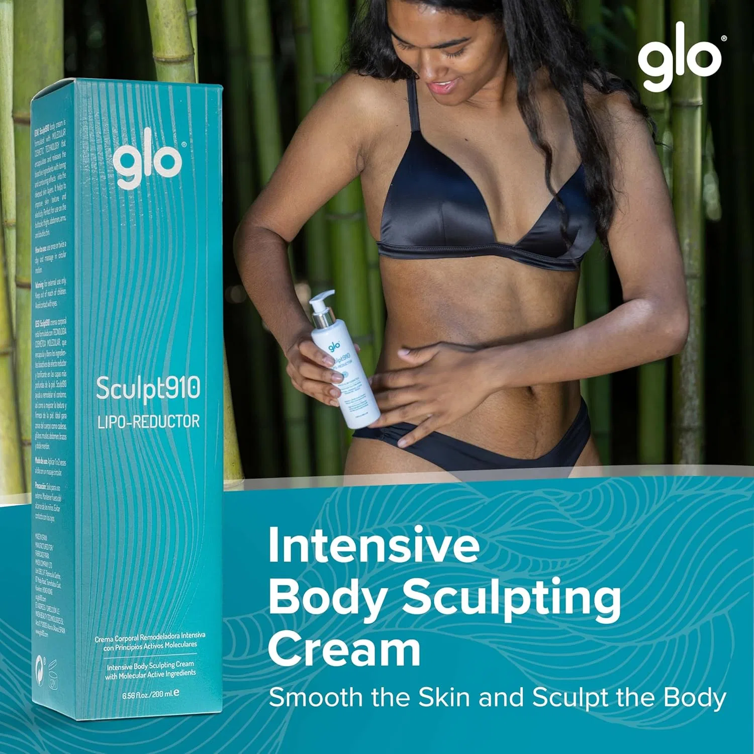 Антицеллюлитный крем для тела Glo Sculpt910 200 мл Glo — фото 3