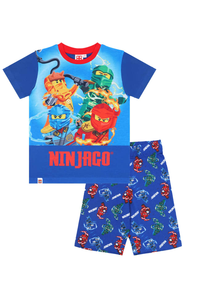 

Пижама LEGO Ninjago, короткий комбинезон для сна, синий