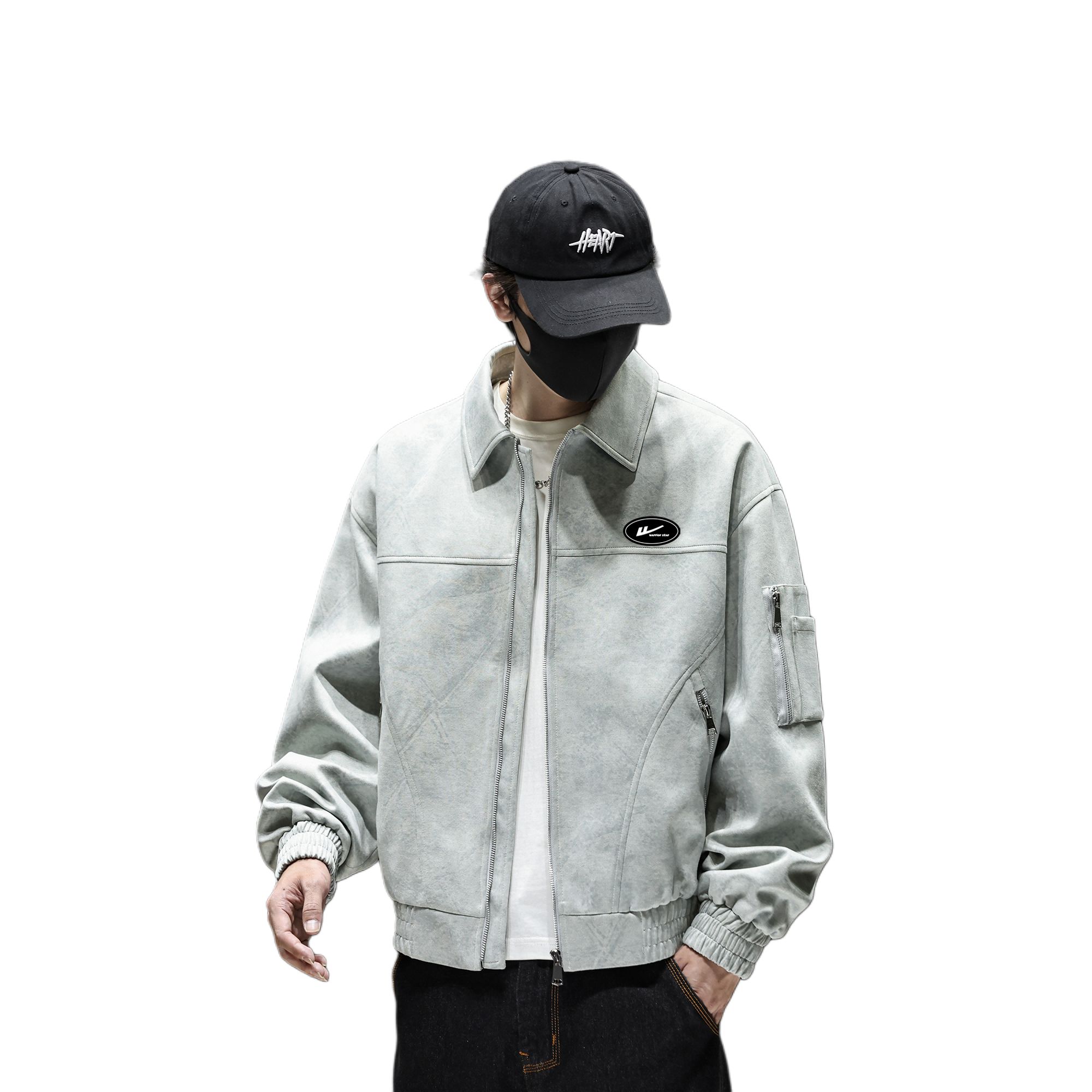 

Куртка и пальто Unisex из коллекции Riding The Wind WARRIOR, светло-синий (diy badge)