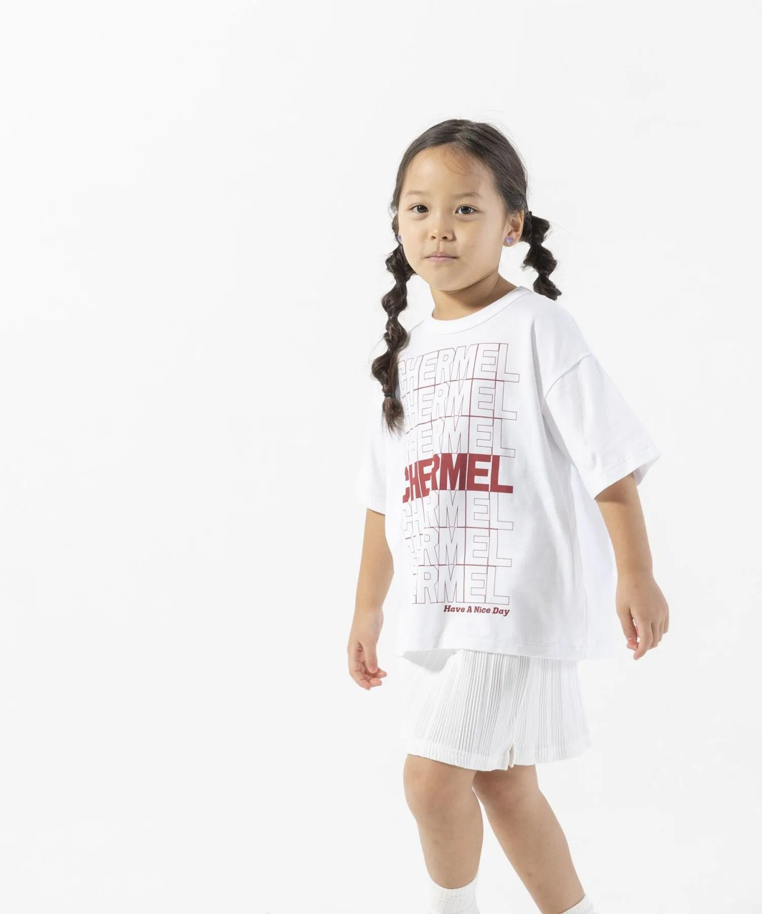 Детская юбка CHERMEL Random Rib Overdyeing Skirt — фото 3