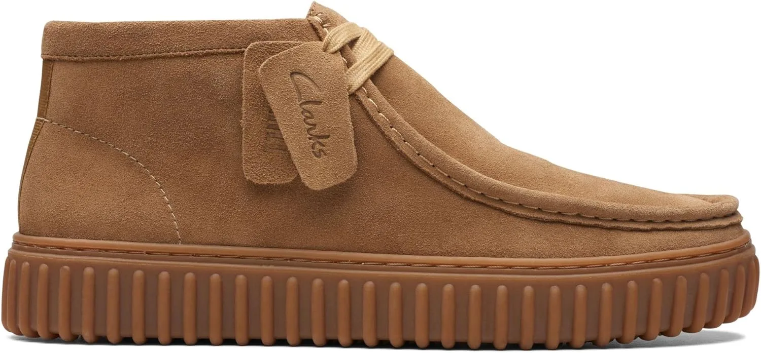 Мужские кроссовки Clarks Torhill Hi, черные — фото 3