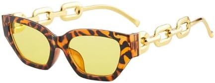 

Модные солнцезащитные очки «кошачий глаз» для женщин, винтажные очки, черные солнцезащитные очки для женщин с защитой от УФ-излучения UV400, золотистые очки MTZJH, Leopard Yellow