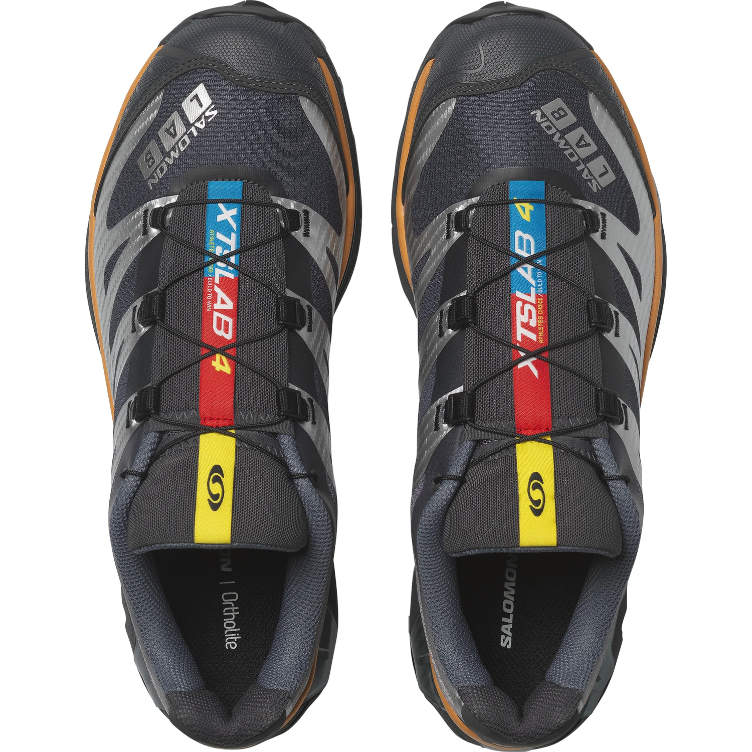 Кроссовки XT 4 Fabric Cushioning Breathable Coverage Support Low top Outdoor Unisex SALOMON, asphalt/ftw серебро — фото 4