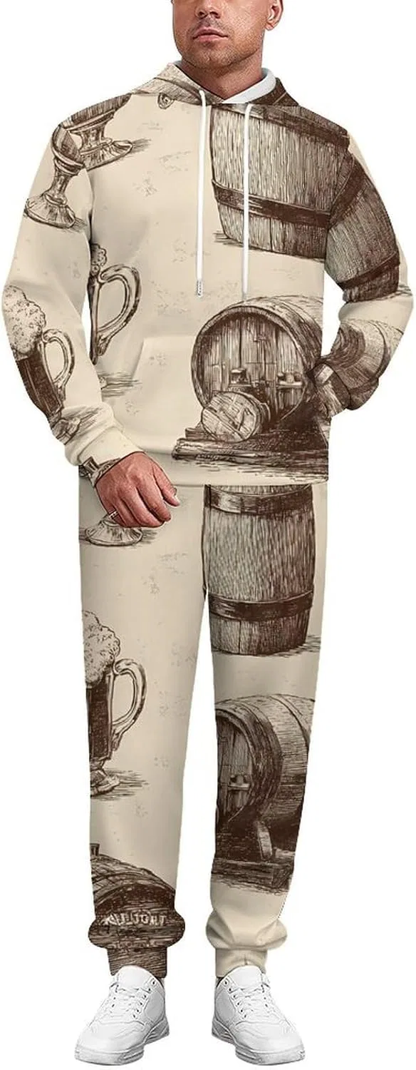 Женский спортивный костюм из двух предметов с капюшоном, Generic, Style