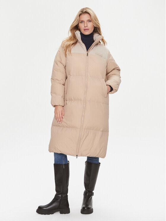 

Пуховик свободного кроя Tommy Hilfiger, бежевый