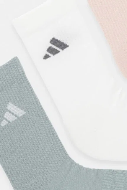 Носки 3 шт длинные Adidas, оранжевый — фото 2