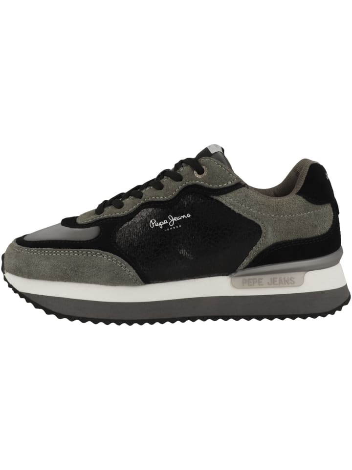 Низкие кроссовки Pepe Jeans low Rusper Stars, черный