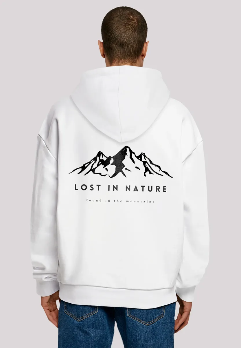 

Толстовка F4NT4STIC "MOUNTAIN x F4NT4STIC", принт, белый